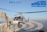 Helicopter Dienste in den Dolomiten von der Fa. Elikos Gebr. Kostner