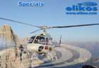 Zur Homepage der Firma Elikos Srl. Helikpoter-Service in Sütirol Gröden St. Ulrich