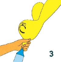 Aufblastechnik für Figurenballons 3