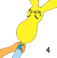 Aufblastechnik für Figurenballons 4