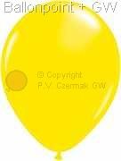 R130Q-2315-00 nominal size 40cm/16inc Ø 39/49cm roundballoon Pastel color yellow-001, non printed