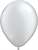 R130Q-122-00 nominal size 28cm/16inc Ø 39/49cm roundballoon Pastel color Sparkling Silver 122, non printed
