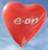 latex-heart ~32cm wide, standard design ballon Type WH032T-21, colour red