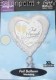 FOBH045-11055E Folienballon Heart 45cm  (18") Text: I love you, price per piece