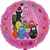 (#) Barbapapa pink 21", M 21inch Rund Metallic Folienballon Ø53cm, in SB-Verpackung Art.Kat. F323