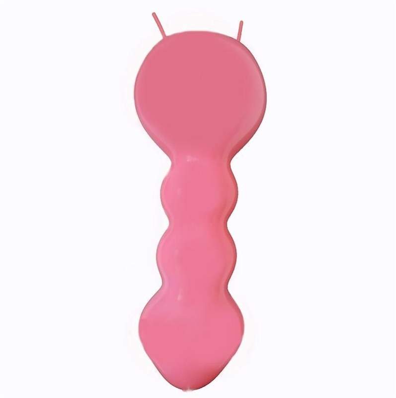 F17U Biene ~80cm , Latexfigur Biene, PINK, unbedru