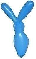 F01U Langohrhase 65cm, Latexfigur Hase Typ S, bunter Mix, unbedruckt