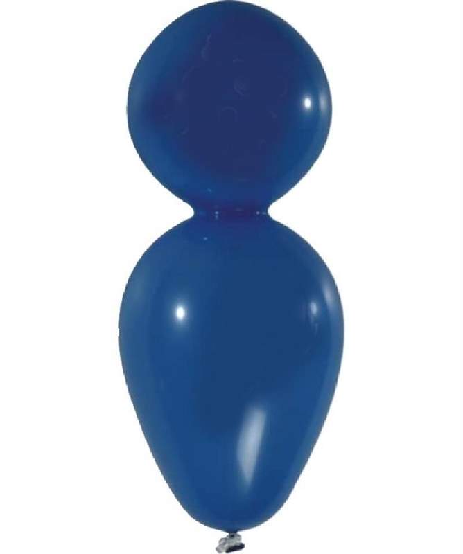 F12U Puppe ~55cm, D.BLAU , Latex Figurenballon Pup