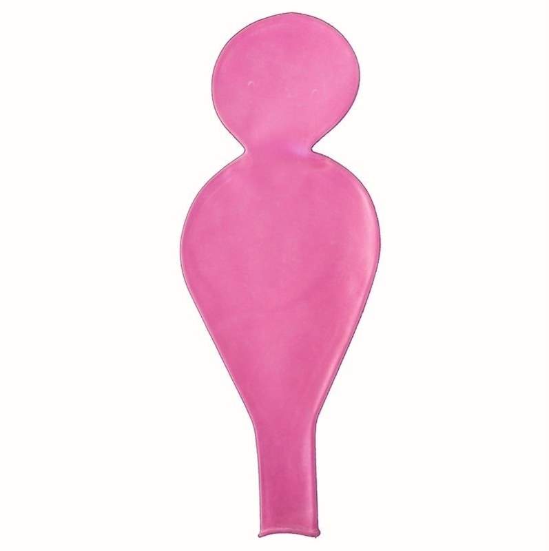 F12U Puppe ~55cm, PINK , Latex Figurenballon Puppe