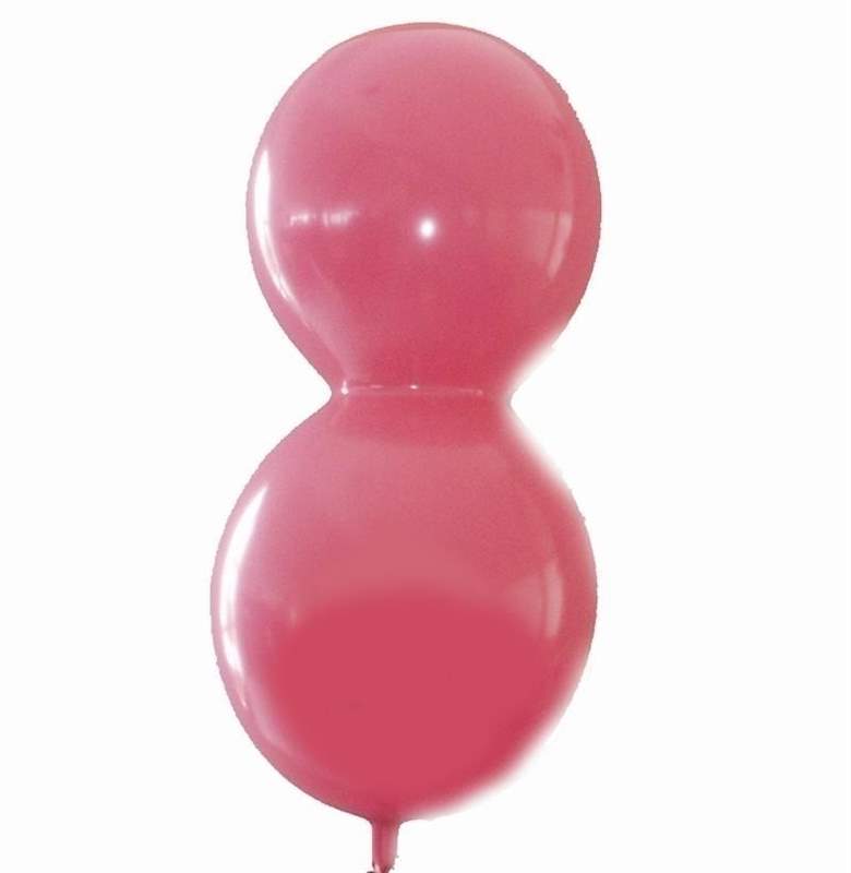 F12U Puppe ~85cm, ROT , Latex Figurenballon Puppe