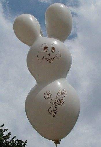F03-080-110-00S rabbit standard print 65cm Balloon