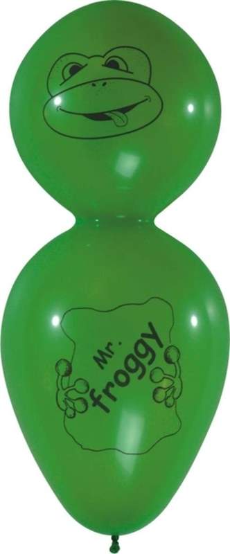 F12f-055-S Mr. Froggy Balloon colour assorted, pri