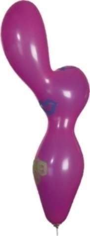 F15 Puppe mit Nase ~60cm PINK, Latexfigur mit Standardaufdruck ohne Zubehör