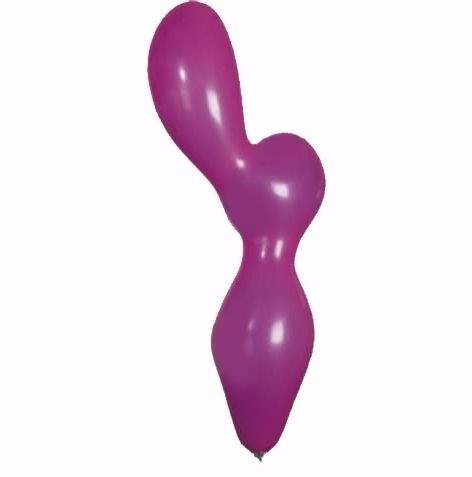 F15U  Puppe mit Nase 60cm, Figurenballon Latexfigu