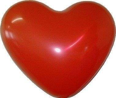 heart Large, width 40cm standard design color dark red