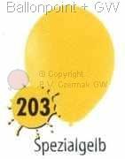 R085L-203-00-U Rundballon, pastel spezialgelb-203,