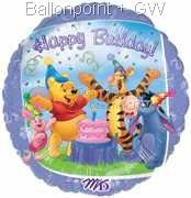 FOBM045-09299E  Folienballon Rund 45cm  (18")