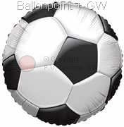 FOBM045-5068E Folienballon mit Fussballmotiv 45cm (18")