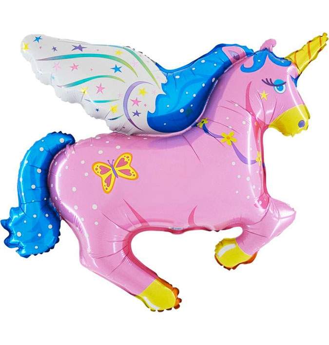 Pegasus pink II, Folien Form non metallic