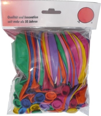 BR100L-299-100 Ø35cm, pastel assorted, ballons in EURO Norm Pack 150mm wide