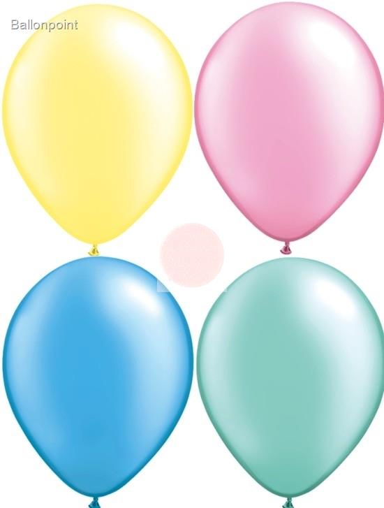 R085Q-00-U nominal size 28cm roundballoon Pearl Colours Ø 22/30cm color after selection, non printed