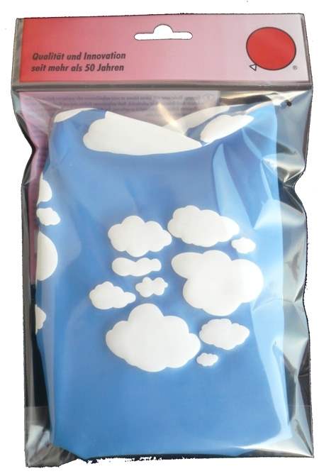 BMR175-51H-WOL01 cloud balloon Ø60cm printed on 5site, Balloons color as you select, price per piece