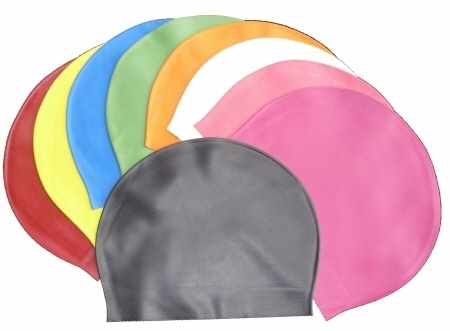 BH-00-G2 latex bathing cap size2 for adult, color