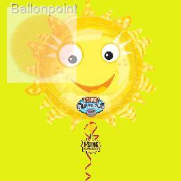 FOBM074-16525PL 74cm(29") Singing Balloon Sonne singt Best Wishes