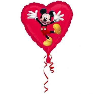 (#) Mickey Dancing, M 18inch Metallic Folienballon Ø45cm