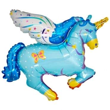 (#) Pegasus blau II, non metallic Shape Folien For