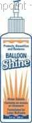 Ballon Shine, Glanzpumpspray inkl. Handschuh