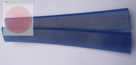 Rakelgummi Serilor SR-1 3500x25x5 P5 85Shore,  Farbe Blau,  - Preisangabe je Meter