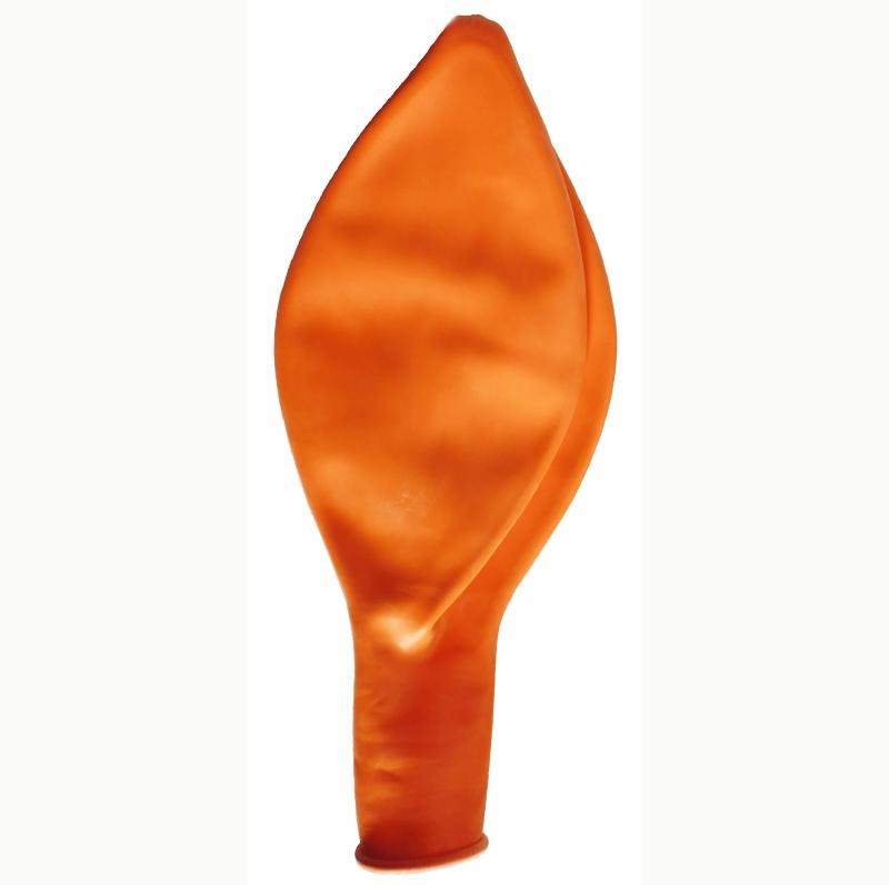 RR225  Ø80cm   Orange,  Kugelrunder Riesenballon extra stark, Typ XL - unbedruckt. Bestens geeignet