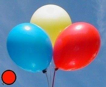 Ø 28cm BUNTER MIX BelBal-Ballon Nennweite 28cm/10inch Modell R85B Tropfenform/Birnenförmig, verhältnis Breite zu Höhen = 1 : 1,321