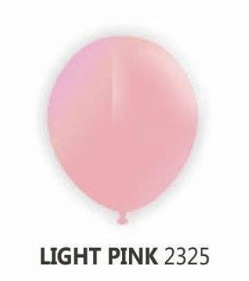 R100T-2325-00 nominal size 33cm/12inc Ø 26/36cm roundballoon Pastel color Light Pink, non printed