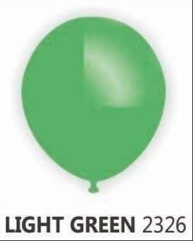 R100T-2316-00 nominal size 33cm/12inc Ø 26/36cm roundballoon Pastel color green, non printed