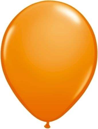 R130Q-2320-00 nominal size 28cm/16inc Ø 39/49cm roundballoon Pastel color orange-002, non printed