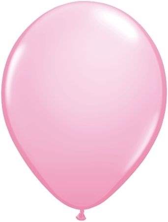 R130Q-2325-00 nominal size 28cm/16inc Ø 39/49cm roundballoon Pastel color pink-003, non printed