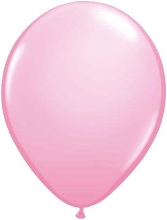 R085Q Ø 28cm / 11inch ROSA Luftballon Standardfarbe, Umfang ~90/104cm ; Form Tropfenform/Birnenförmig