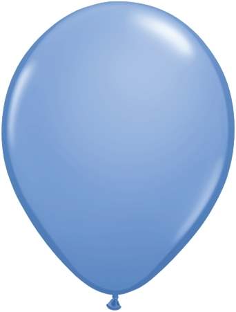 R085Q Ø 28cm / 11inch LICHTBLAU Qualatex Luftballon Standardfarbe, Umfang ~90/104cm ; Form Tropfenform/Birnenförmig