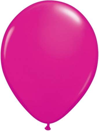 R085Q Ø 28cm / 11inch WILDBEERE Qualatex Luftballon Standardfarbe, Umfang ~90/104cm ; Form Tropfenform/Birnenförmig