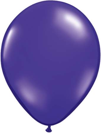 R130Q-104-00 nominal size 28cm/16inc Ø 39/49cm roundballoon Pastel color Sparkling PERL QUARZVIOLETT  104, non printed