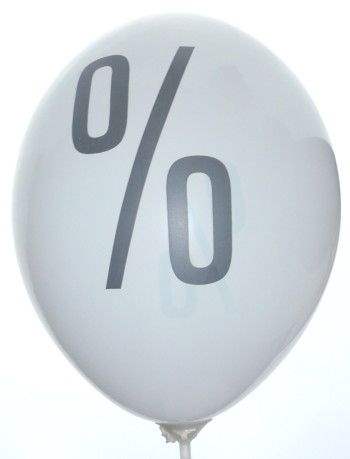 black % Ø 120cm (48inch), % Balloon WHITE with black % 3-sided 1coloublack printed, balloon spout at the bottom