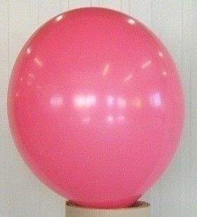 R225  Ø80cm   PINK, Größe Riesenballon extra stark, Typ L - unbedruckt