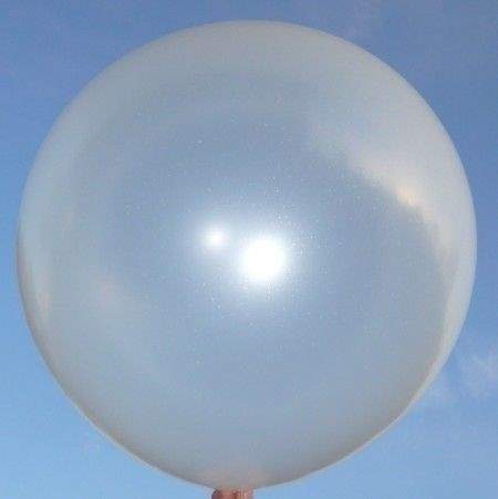 R265  Ø100cm  Transparent, Größe Riesenballon extra stark, Typ XL - unbedruckt