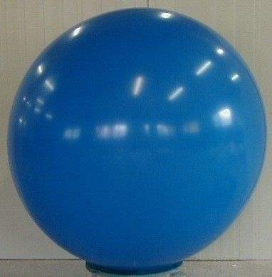 R350 Ø 120cm   BLAU,  Größe Typ XXL - unbedruckt, Riesenballon extra stark