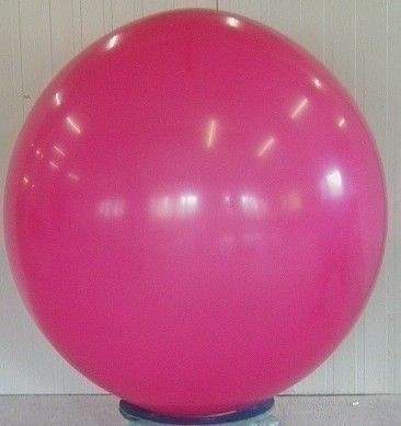 R650 Ø 210cm   MAGENTA,  Größe Typ XXXXL - unbedruckt, Riesenballon extra stark