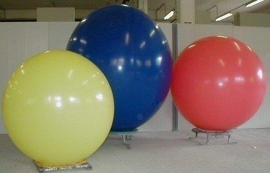 R650 Ø 210cm   bunter MIX nach Angabe,  Größe Typ XXXXXL - unbedruckt, Riesenballon extra stark