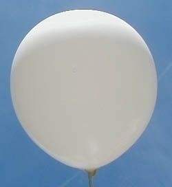 R120U/3-109-00-0 Riesenballon in Weiss