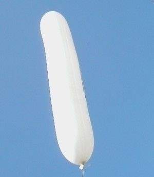 Z060 60cm Riesenzeppelin  SILBER (Sonderfarbe), TYP S Ballonlänge ~60cm Ø34cm, unbedruckt, Lieferung